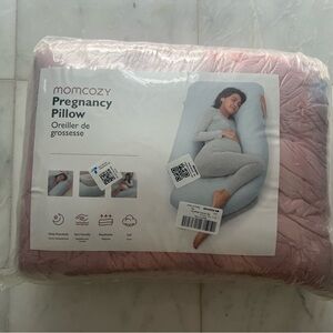 Momcozy Pink Pregnancy Pillow